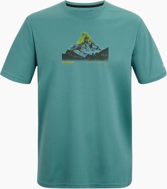 Regatta Mens Regatta Mens Fingal Mountain Scene T-Shirt - Blue - Size: 40
