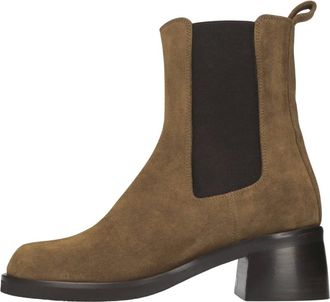 Mara Bini Evy Beatles Enkellaarsjes - Dames - Schoenen - Bruin - Maat: 39 EU Leer