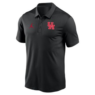 Nike Mens Houston Cougars Victory Jordan Brand College Polo in Black | M51592E169UNHO-BLK
