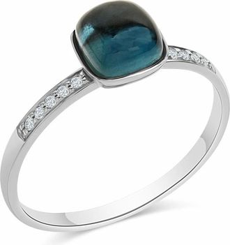 Diamonds By Ellen K. Dames, Accessoires, Grijs, Maat: 58 MM