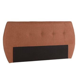 Macabane Cabecero tapizado para camas de 140/160 cm color terracota