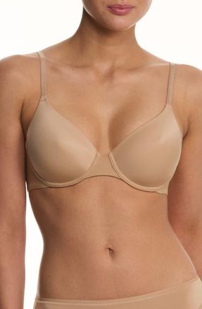 Natori EverFit Seamless Convertible T-Shirt Bra in Cafe at Nordstrom, Size 36Ddd