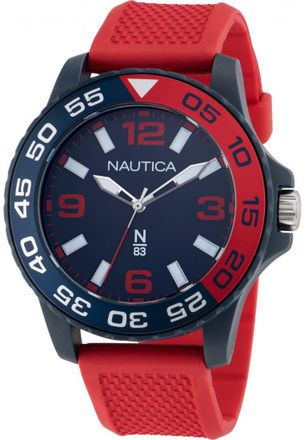 Nautica NAPFWS303 Mens Finn World Watch - Blue - One Size