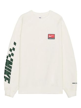 Nike Sportswear Trend Sail/Black fleece sweatshirt - White