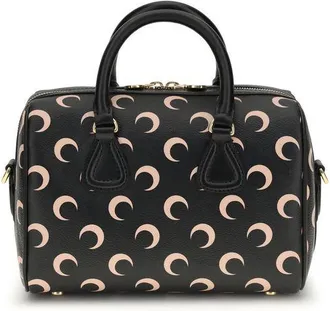 Marine Serre Black Polyethylene Womens Handbag