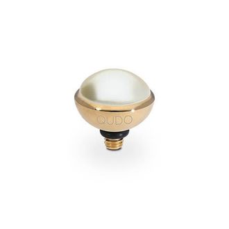 Qudo Bottone Top 0.4 - Gold in Cream Pearl at Nordstrom