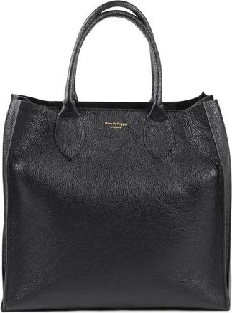 Dee Ocleppo Womens Holdall Tote Cervo Nero - Black Leather - One Size