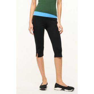 Staud Santino Crop Pants in Black at Nordstrom Rack, Size Small
