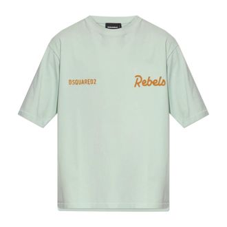 Dsquared2 Hombre, Camisetas, Verde, Talla: M