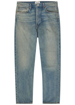 A Gold E Agolde 90s Straight-leg Jeans - Mid Blu - 36 (W36 / XL)