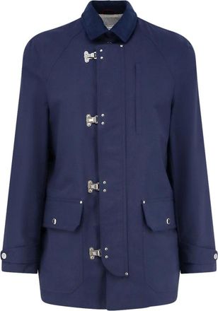 Brunello Cucinelli Hombre, Chaquetas, Azul, Talla: M