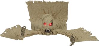 OUTSUNNY Life Size Halloween Animated Crawling Mummy with Glowing LED Eyes | TJ Hughes