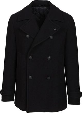Tagliatore Jassen, Heren, Blauw, 2Xl, Katoen, Monaco Double-Breasted Jacket