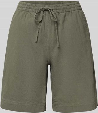 Soyaconcept Shorts mit elastischem Bund Modell Cissie in Khaki, Gr&ouml;&szlig;e XXL