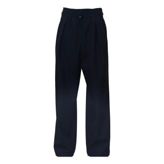 Dries Van Noten Wide Trousers - female - Dries Van Noten - Wide Trousers - Black - 2XS - Trousers