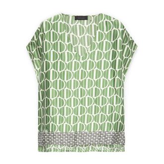 Elena Miro Donna, Camicette, Verde, L, new