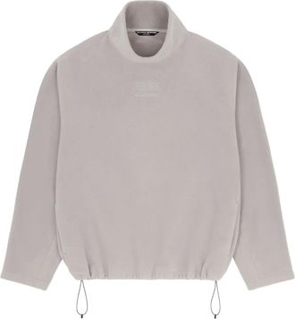 MM6 Maison Margiela X Salomon drawstring fleece long-sleeved T-shirt - Neutrals