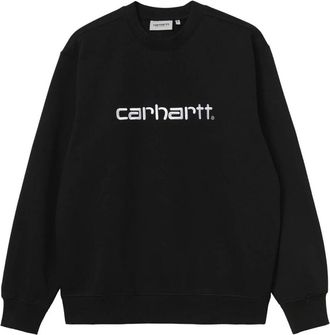Carhartt Work in Progress Sweat Crewneck - Heren - Sweatshirts - Zwart - M - Katoen - Hoodies & sweatvesten