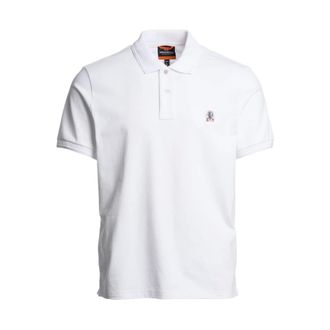 Parajumpers Polo Shirts, male, White, Size: XL Wellington Polo
