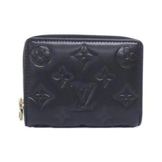 Louis Vuitton Pre-owned Wallets, female, Black, Size: ONE SIZE Pre-owned Coussin Portefeuille Lamb Wallet