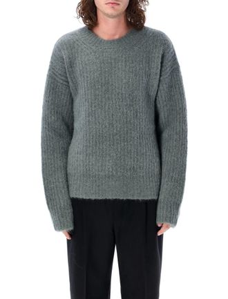 Ami Chunky Hair Mohair Sweater