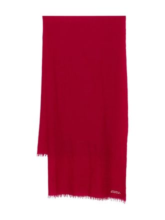 Isabel Marant Sjaal met franje - Roze
