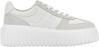 Hogan Sneakers, female, White, 4 UK, H-Stripes Trainers