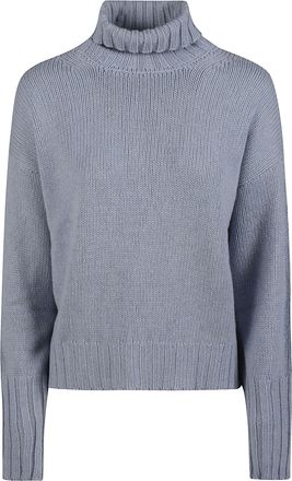 Aragona Finely Knitted Cashmere Turtleneck Sweater