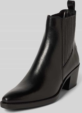 Marc O'Polo Stiefeletten aus echtem Rindsleder in Black, Größe 38