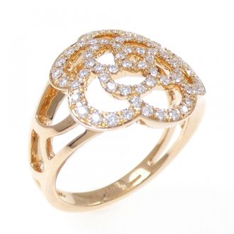 Chanel Pink Gold Pink Gold (18K) Band Ring (Pre-Owned)