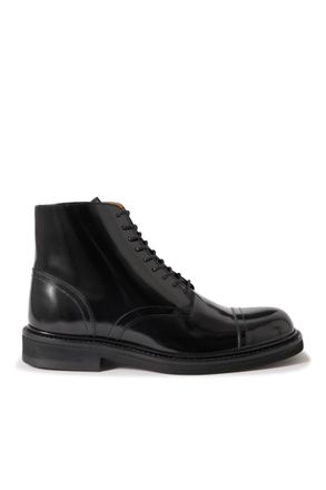 Mr P. Jacques Glossed-Leather Boots