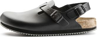 Birkenstock Tokio Super Grip Leather Sandals Black 0061194