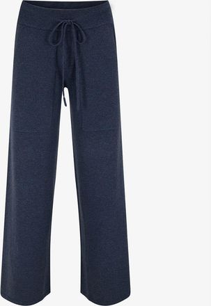 Lisa Yang Weitgeschnittene Strickhose mit Cargo-Taschen Omi