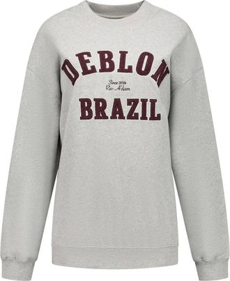 Deblon Sports Dames, Sweatshirts & Hoodies, Grijs, Maat: S