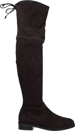 Stuart Weitzman Womens Overtheknee Suede Boots - Dark Brown - Size 35.5 EU/IT