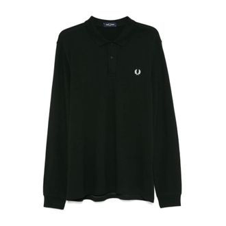 Fred Perry Uomo, Top, Verde, M, new