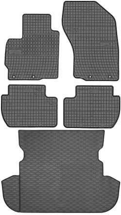 OEM Mitsubishi Outlander Ii Suv De Marzo De 2007 A Agosto De 2012. Juego De Alfombrillas De Goma Para Coche Y Alfombrilla Para Maletero