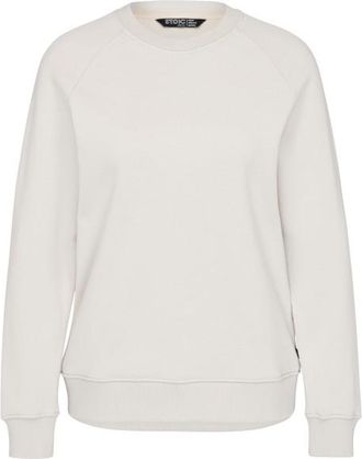 Stoic MMXX. Kumla Crew Neck Pullover f&uuml;r Damen | wei&szlig;