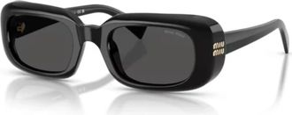 Miu Miu Mub 13S Zonnebril - unisex - Zonnebrillen - Zwart - ONE Size - Accessoires