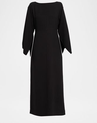 By Malene Birger Hella Wide-Sleeve Maxi Dress