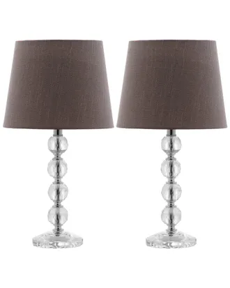Safavieh Nola Stacked Crystal Ball Lamp