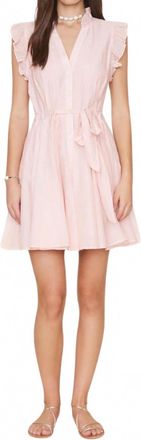 Xirena Leana Mini Dress In Soft Blush