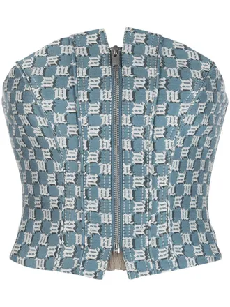 Misbhv Strapless korset - Blauw