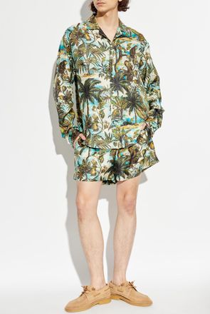 Dsquared2 Silk Shirt, Mens, Green