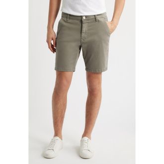 34 Heritage Arizona Slim Fit Flat Front Chino Shorts in Storm Twill at Nordstrom Rack, Size 33