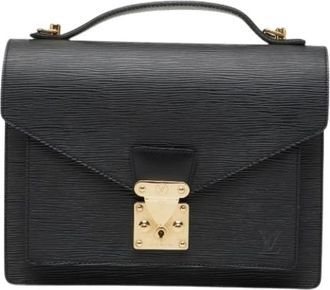 Louis Vuitton Pre-owned Handbags, female, Black, Size: ONE SIZE Pre-owned Handbag