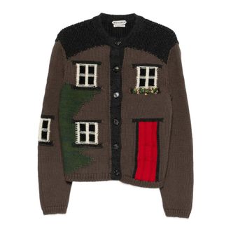 J.W.Anderson House Wool Cardigan