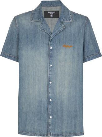 Balmain Hombre, Camisas, Azul, Talla: XL