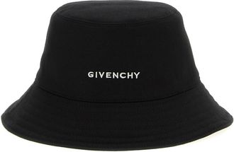 Givenchy Black Logo Embroidery Bucket Hat