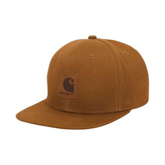 Carhartt Work in Progress Carhartt Wip, Caps, male, Brown, Size: ONE SIZE Logo Cap